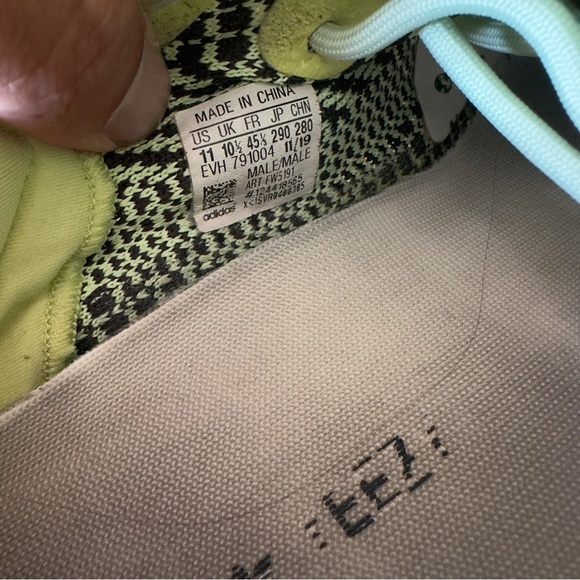 Adidas Yeezy 350 V2 Boost Yeezreel Non Reflective 11 Authentic - Picture 5 of 5